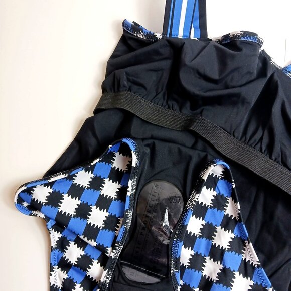 Anthropologie Solid & Striped Checkered One-Piece Swimsuit - Picture 8 of 10